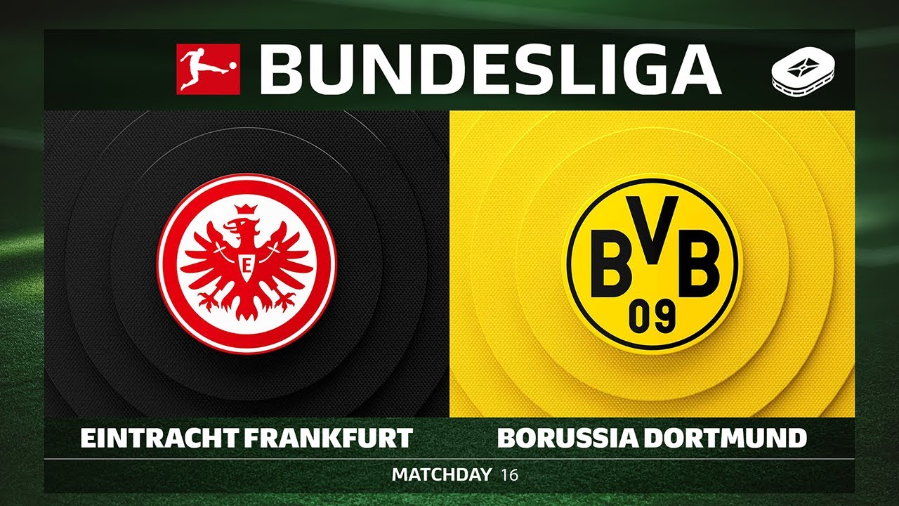 Eintracht Frankfurt vs. Borussia Dortmund | Matchday 16 - Bundesliga 2025/26