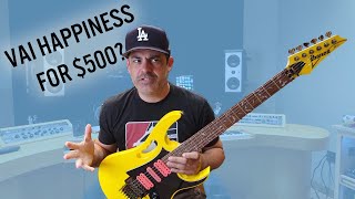 Video thumbnail for Can an Ibanez Jem Jr make me happy? by Michael Nielsen - Big Hairy Guitars