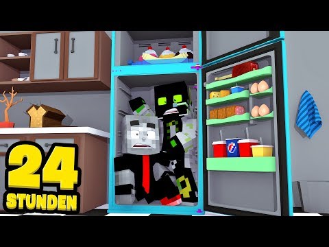 24 STUNDEN im KÜHLSCHRANK ÜBERLEBEN! - Minecraft [Deutsch/HD]
