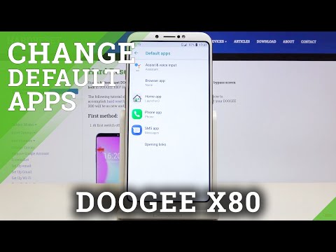 How to Choose Different Default Browser in Doogee X80 - Set Up Default Browser