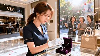 Rijke erfgename werkt 3 jaar als verkoopster voor vriend. Verraden, ze erft en wordt CEO.