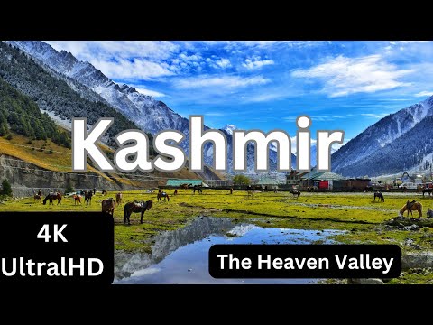 Kashmir | Scenic landscapes | Relaxation | Horizon View bath with Beautiful nature - 4k VideoHD