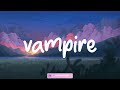 Vampire Olivia Rodrigo Lyrics