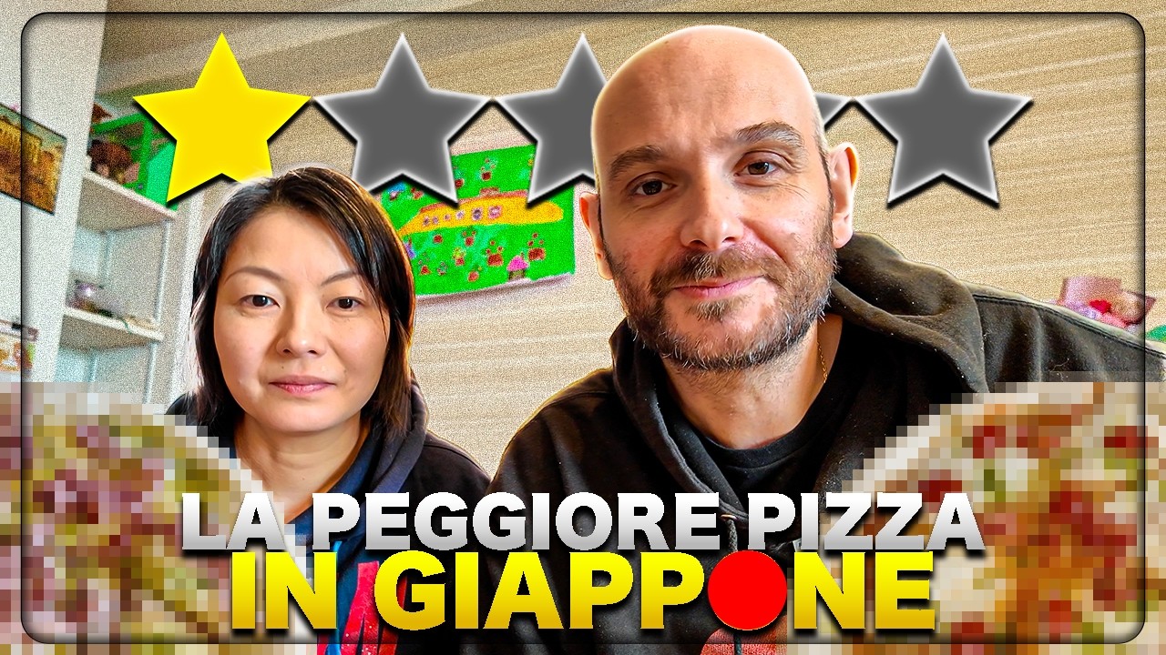 LA PIZZA PEGGIORE DI SEMPRE IN GIAPPONE - Cibo a Domicilio in Giappone Ep. 82