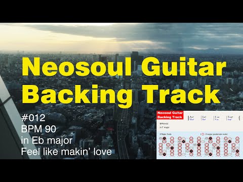Neosoul Guitar Backing Track 012 - "Feel Like Makin' Love" type