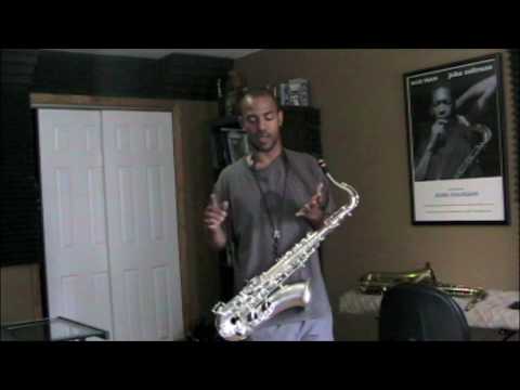 OVERTONES Tenor Sax Lesson with Frank Fontaine