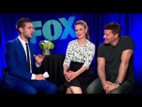 BONES Season 10 Interview - David Boreanaz & Emily Deschanel - BUFFY THE VAMPIRE SLAYER