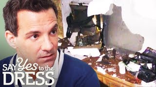 Helping Out A Bride And Groom Who Lost Everything In A Fire | Say Yes To The Dress: Wedding SOS