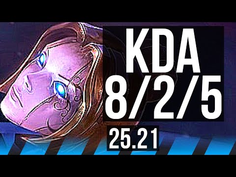ORIANNA vs IRELIA (MID) | Dominating | KR Master | 25.21