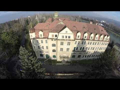 VIDEO: Budova hotela bývalého hotela Slovan pred požiarom