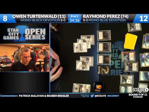 SCGINDY - Standard - Round 9 - Owen Turtenwald vs Raymond Perez