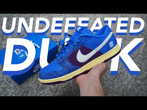 Undefeated Dunk Lows