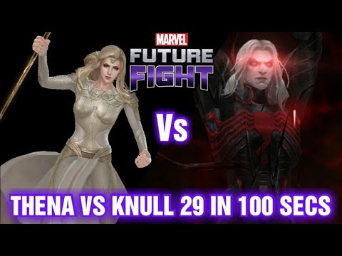 Thena Vs Knull Stage 29 100 seconds challenge Marvel Future Fight #mff #Histromorphic #Thena