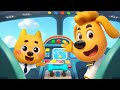 Dodo S Airplane Flying Adventure Fun Story Kids Cartoon Sheriff Labrador