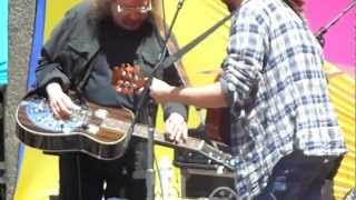 Stu Allen, Sandy Rothman & Pat Nevins acoustic @ Jerry Day 2012 - 