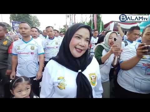 Ribuan Peserta Color Run Meriahkan HUT ke-344 Bandarlampung