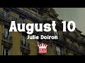 Julie Doiron August 10 Lyrics
