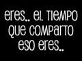 Eres - Café Tacuba [letra] 