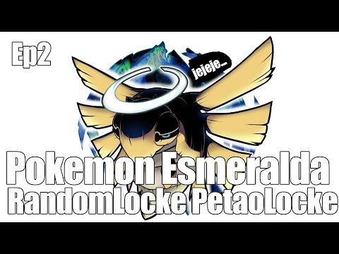 Pokemon Esmeralda Ep 2  RandomLocke PetaoLocke - PUTO SHEDINJA