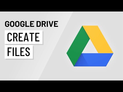 Google Drive Creating Files