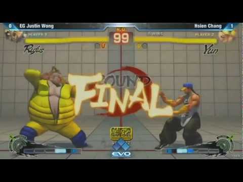 Justin Wong (Rufus) vs (Yun) Hsien Chang QUARTER FINALS EVO 2012
