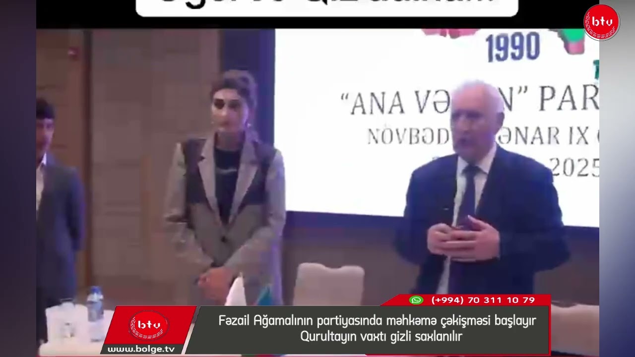 Fəzail Ağamalının partiyasında məhkəmə çəkişməsi başlayır -Qurultayın vaxtı gizli saxlanılır