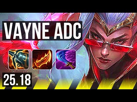 VAYNE & Lulu vs JHIN & Nami (ADC) | EUW Master | 25.18