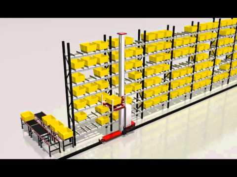 mini load stacker crane