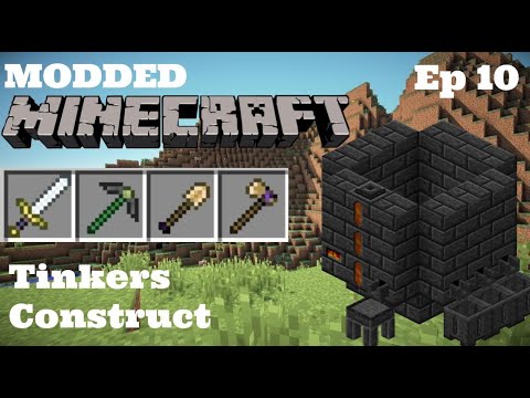 Jankum - Forging the Ultimate Tool Set with Tinker's Construct - Modded Minecraft Ep 10