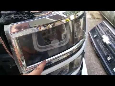2014 Silverado Anzo Headlights adjust