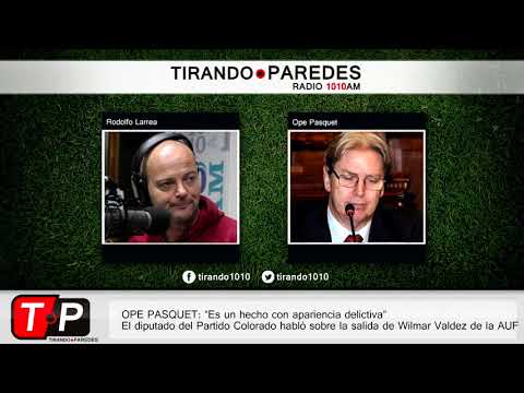 Ope Pasquet: "Es un hecho con apariencia delictiva"