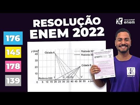 🔘Questão 176 - Caderno Azul | Teorema de Pitágoras | MATEMÁTICA ENEM 2022