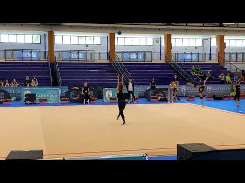 Ekaterina Selezneva Ball GP Marbella 2021 Podium Training