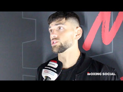 Joe Cordina reacts to stunning first round stoppage win over Joshuah Hernandez at Fight Camp