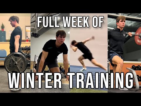 Winter Sprint Training Week | D1 Track & Field