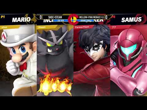 Elite Smash Friday #19 - AcaRa|Shoe + Steam Vs. AcaRa|Mellow + Pink Menace [L] - Grand Finals