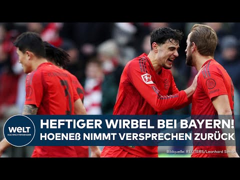 BUNDESLIGA: Wirbel bei Bayern München! Hoeneß nimmt Versprechen zurück und schaut auf Leverkusen