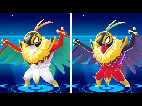 Pokémon Legends: Z-A - All Shiny Mega Evolutions (Comparison)