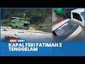 Detik Detik Kapal Feri Fatimah 2 Tenggelam Di Sungai Mahakam 2 Pikap Dan 1 Truk Terendam