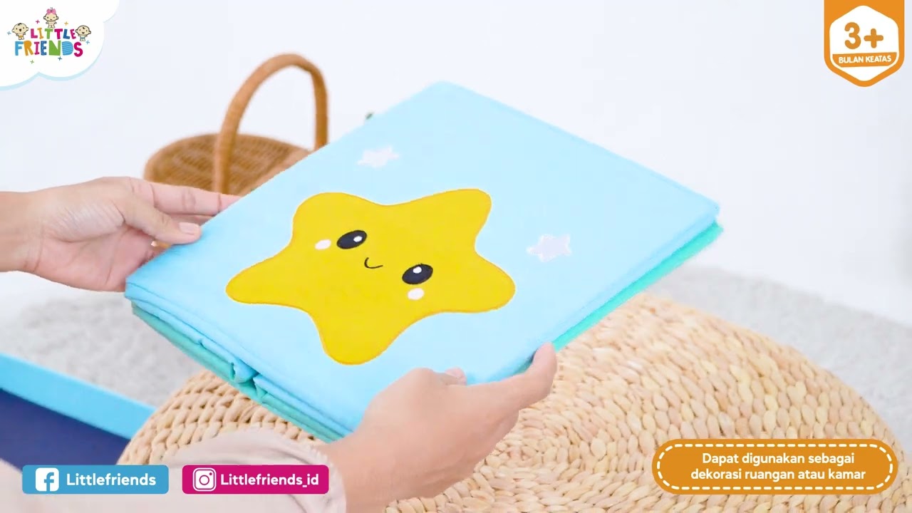 Kids Storage Box Star & Rainbow