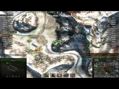 Aloprando com o World of Tanks - Kill épica de AAP e Fury chora