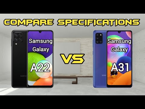 Samsung Galaxy A22 Vs Samsung Galaxy A31 || Harga Beda Dikit !! Bagus Mana ??