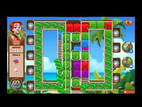 Lost Island Blast Adventure Level 1478 NO BOOSTERS - A S GAMING ✔