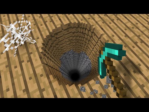 EVİMDE YUVARLAK DELİK BULDUM! 😱 - Minecraft