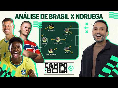 COMO O BRASIL PODE PARAR O HAALAND? ANÁLISE TÁTICA DE BRASIL X NORUEGA COM VSR