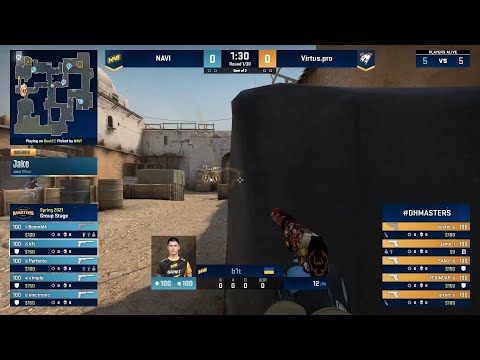 ELIMINATION MATCH!! NaVi vs Virtus pro  CSGO   DreamHack Masters   HIGHLIGHTS !!!
