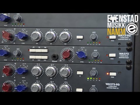 NAMM 2018 | Warm Audio (WA273, WA273-EQ, WA73, WA73-EQ)