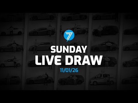 Sunday Live Draw - 11/01/2026