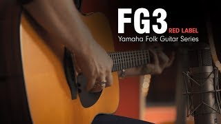 Video thumbnail for Yamaha FG Red Label Demo | FG3 by Yamaha Guitars