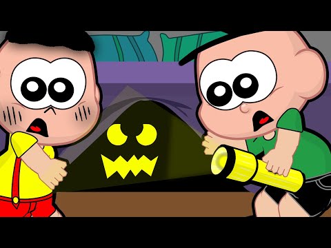 Cascão Cebolinha e Mônica e o Monstro da Cama - Desenho Animado